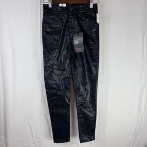 Levi's Mile High Super Skinny Extra High Slim Snake Print Jeans Pants‎ 26 NWT